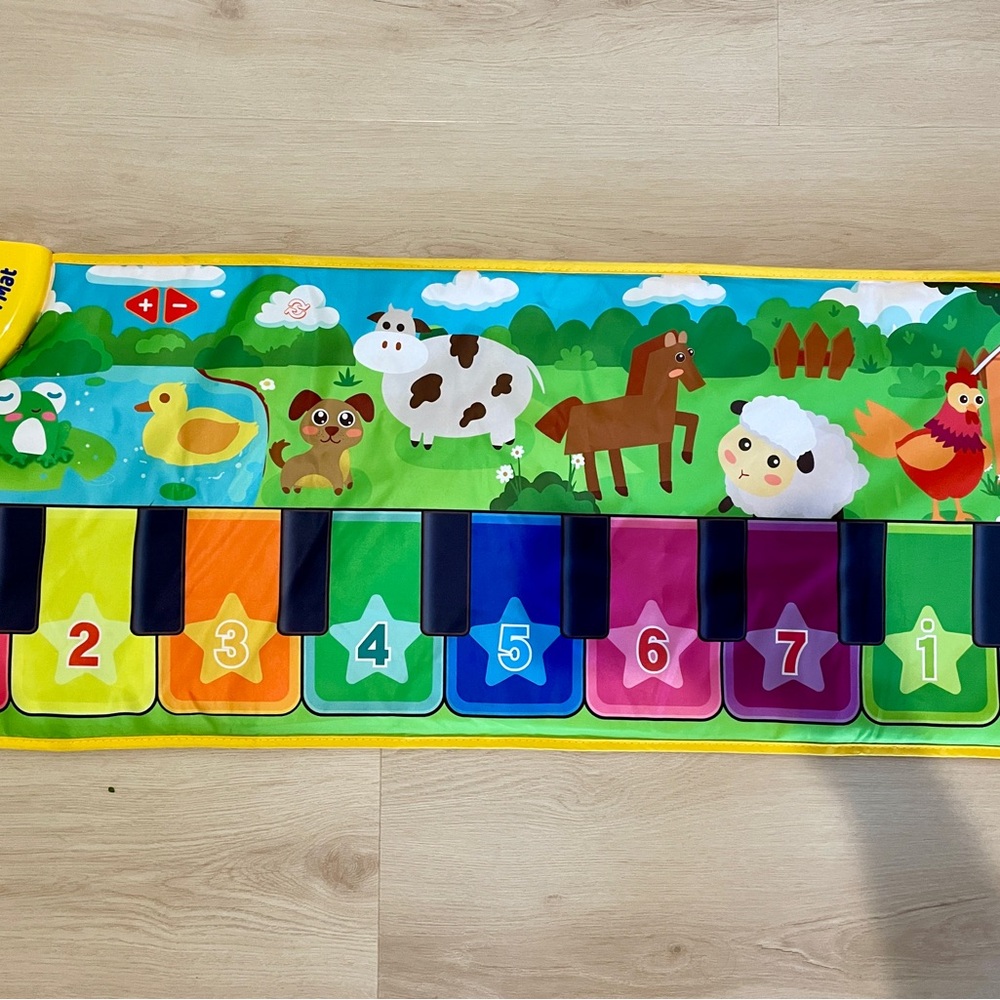 Colorful Animal Piano Mat for Kids